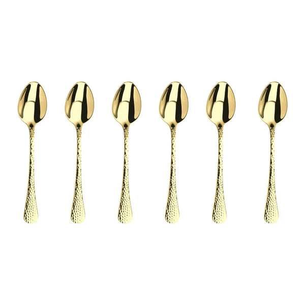 Arthur Price Champagne Avalon Stainless Steel Tea Spoons - Set of 6