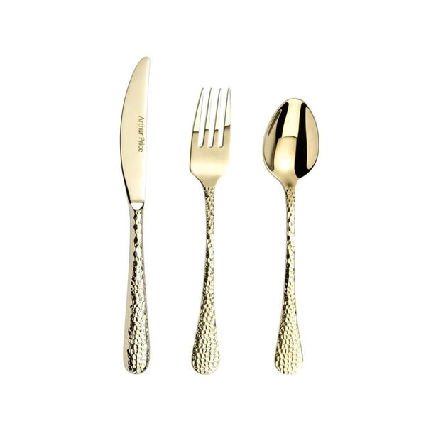 Arthur Price Champagne Avalon Childrens Stainless Steel Cutlery Set - 3-Piece