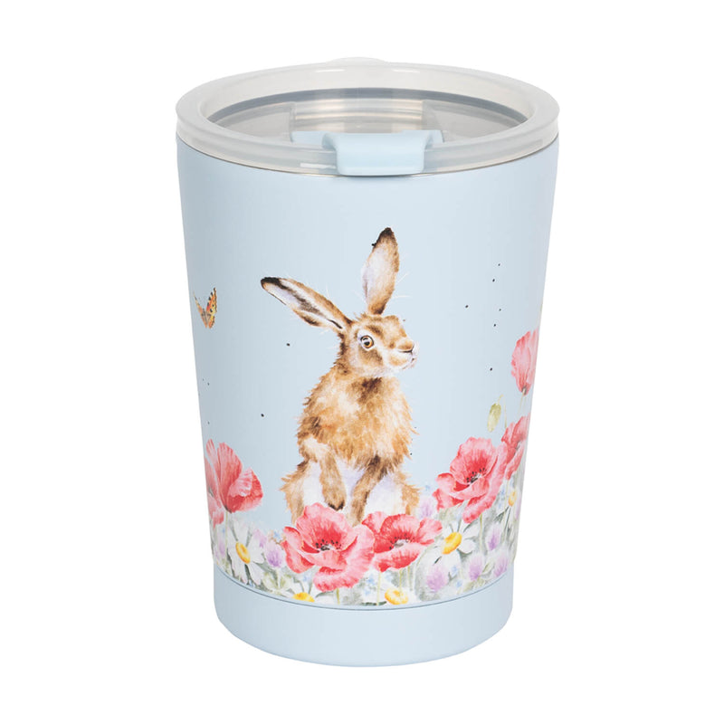 Wrendale Designs by Hannah Dale 320ml Thermal Travel Cup - Field of Flowers