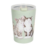 Wrendale Designs by Hannah Dale 320ml Thermal Travel Cup - Feline Friends