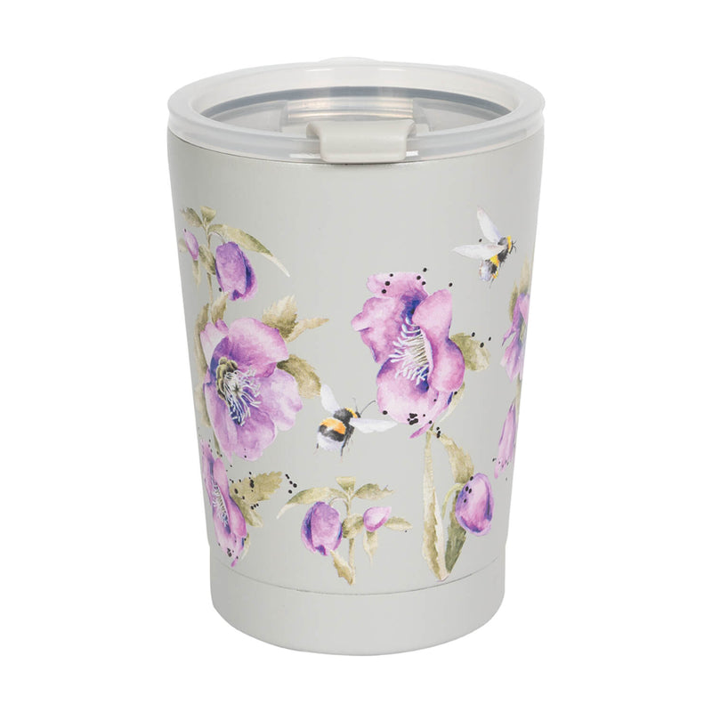 Wrendale Designs by Hannah Dale 320ml Thermal Travel Cup - Busy Bee