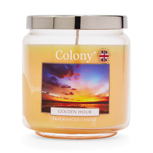 Wax Lyrical Colony Medium Scented Candle Jar - Golden Hour