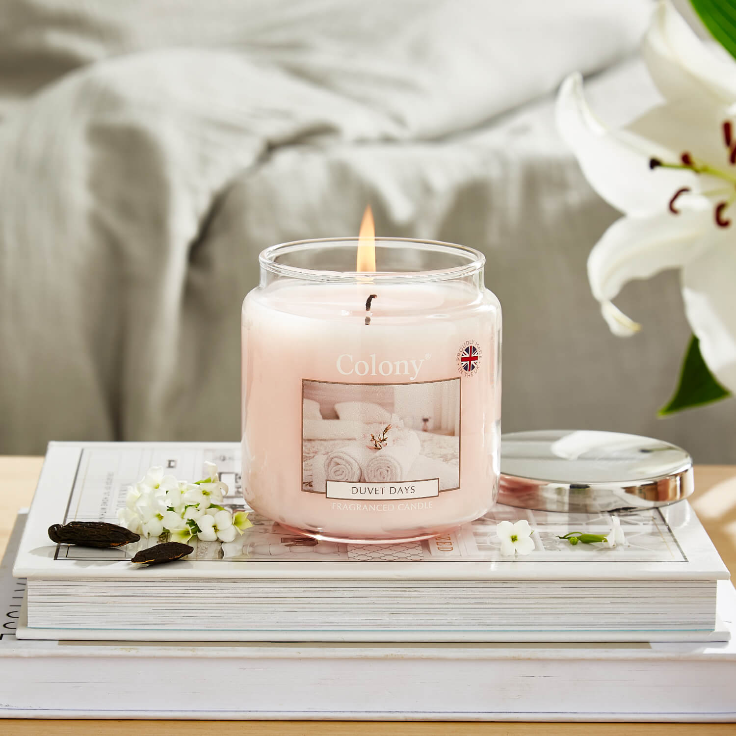 Buy Wax Lyrical Colony Medium Scented Candle Jar Duvet Days