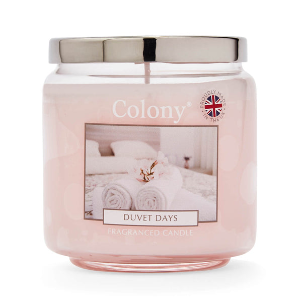 Wax Lyrical Colony Medium Scented Candle Jar - Duvet Days