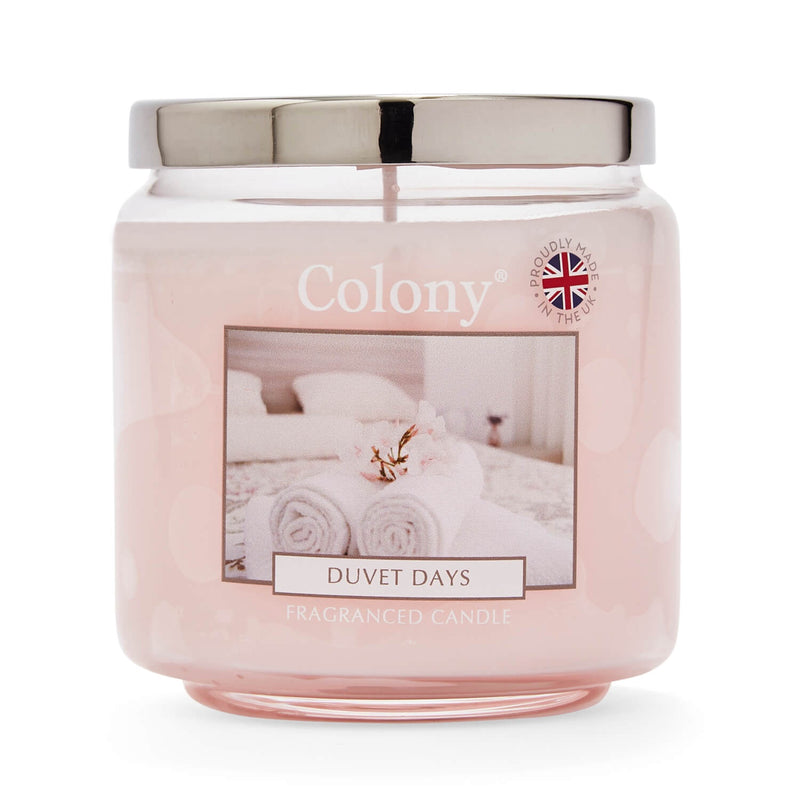 Wax Lyrical Colony Medium Scented Candle Jar - Duvet Days