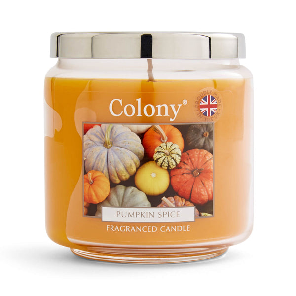 Wax Lyrical Colony Medium Scented Candle Jar - Pumpkin Spice