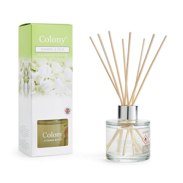 Wax Lyrical Colony 100ml Reed Diffuser - Jasmin & Oud