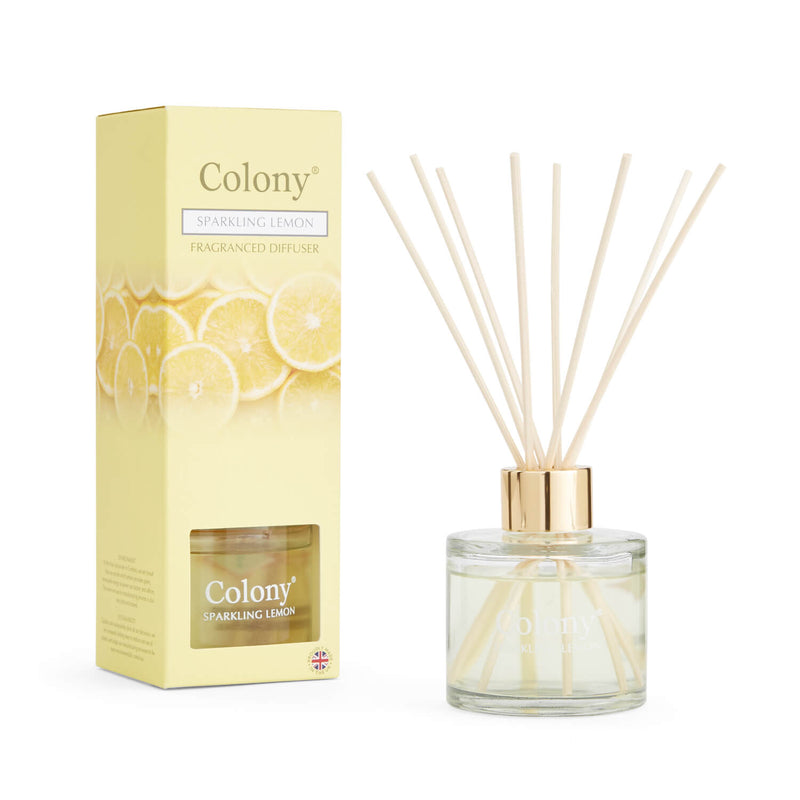 Wax Lyrical Colony 100ml Reed Diffuser - Sparkling Lemon
