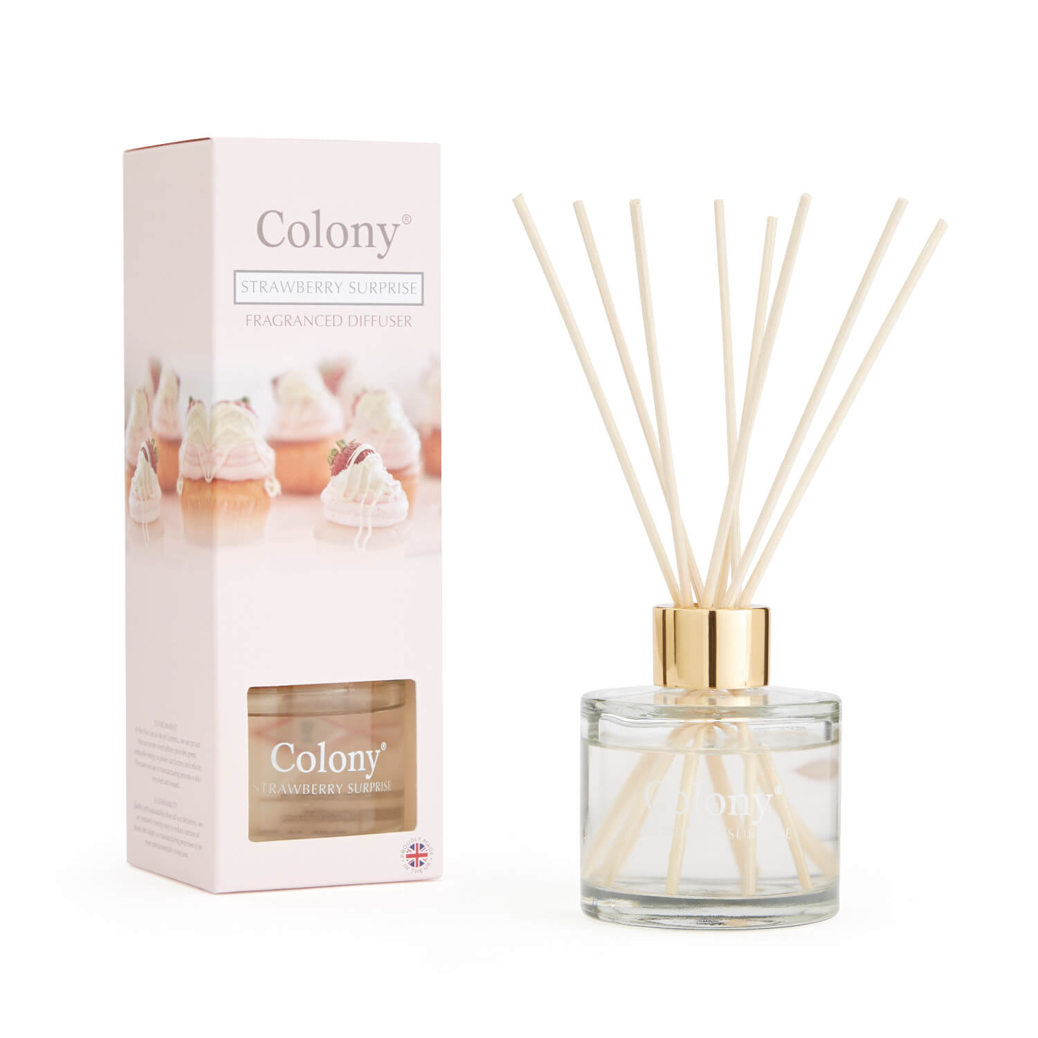 Buy Wax Lyrical | Colony 100ml Reed Diffuser - Strawberry Surprise ...