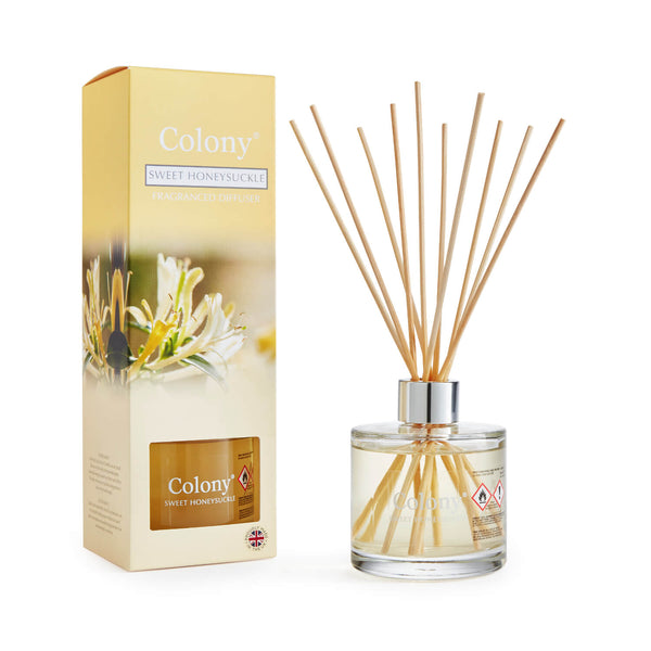 Wax Lyrical Colony 200ml Reed Diffuser - Sweet Honeysuckle