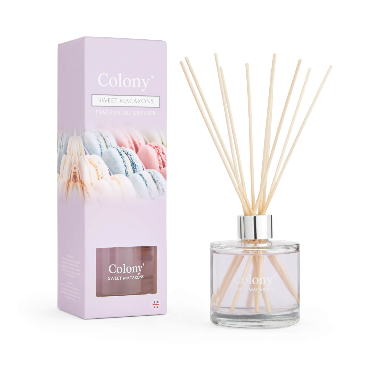 Buy Wax Lyrical | Colony 200ml Reed Diffuser - Sweet Macarons – Potters ...