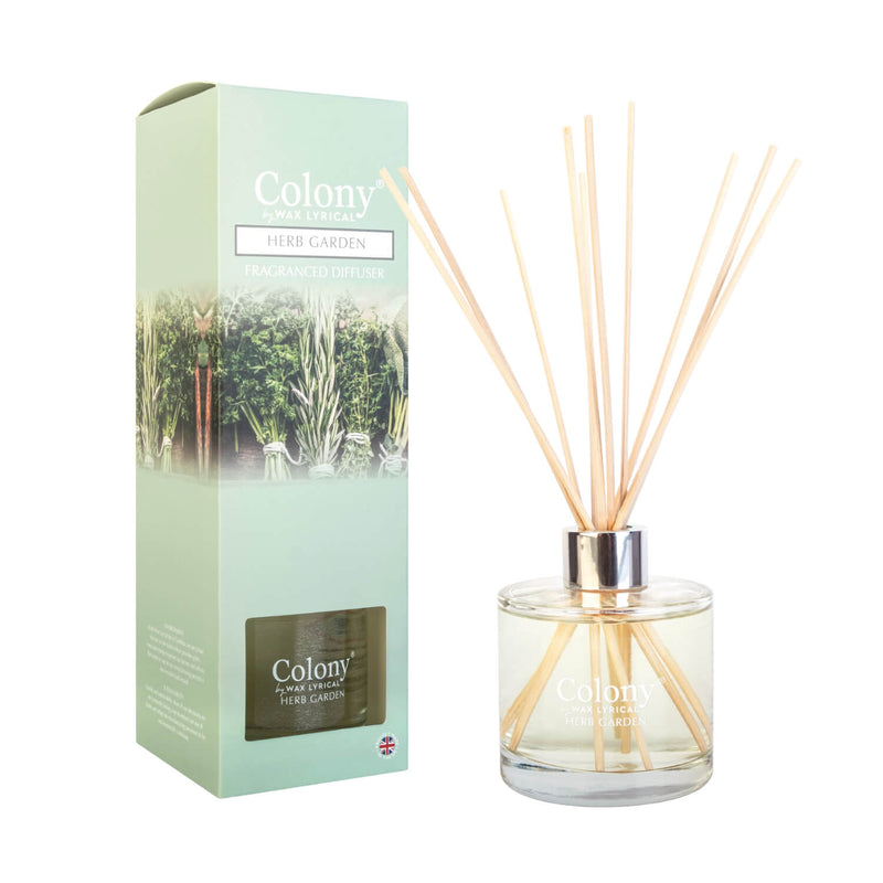 Wax Lyrical Colony 200ml Reed Diffuser - Herb Garden