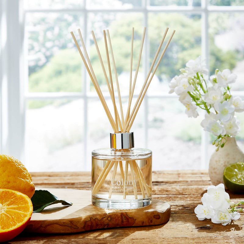 Wax Lyrical Colony 200ml Reed Diffuser - Summertime Splash