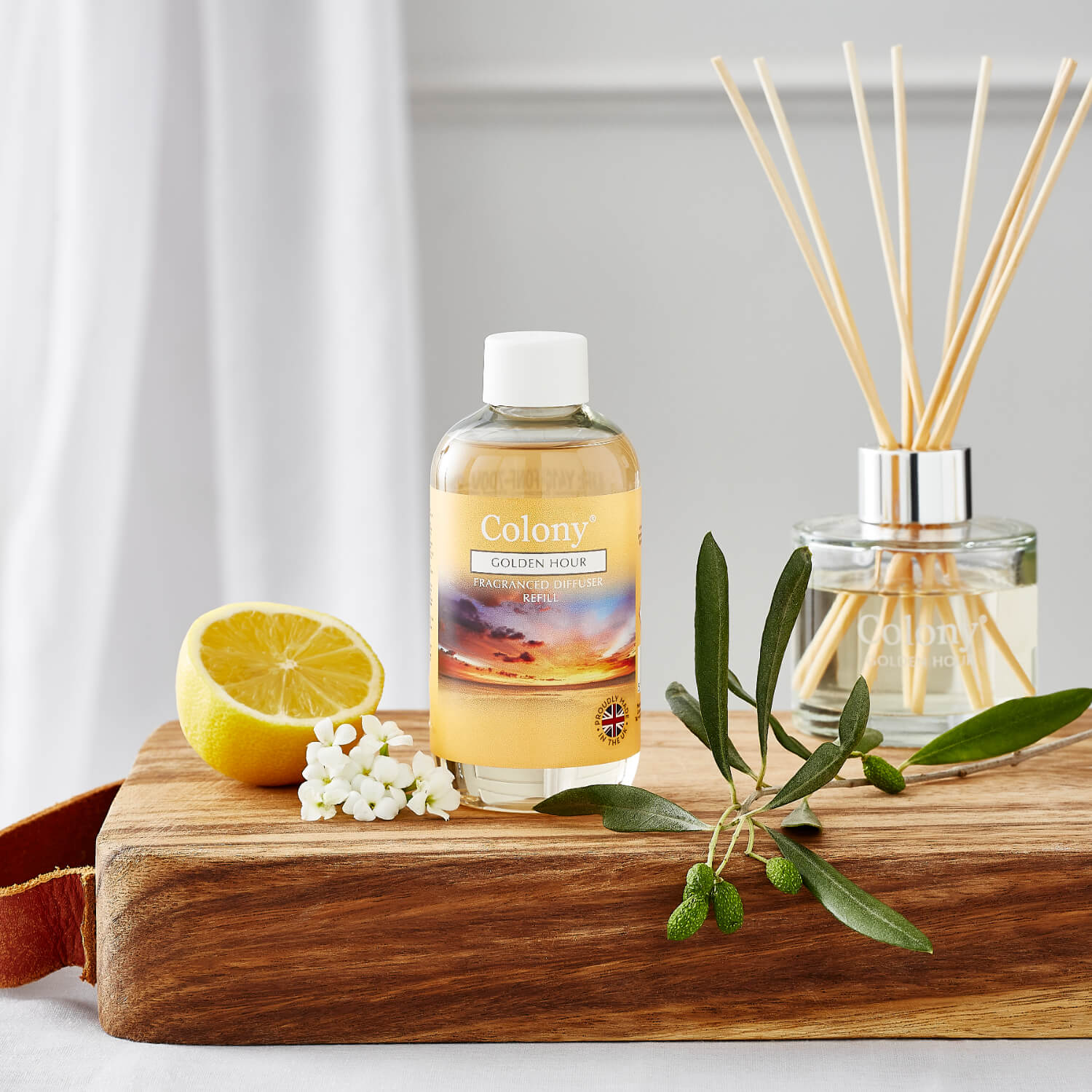 Colony Reed Diffuser Refills Buy Wax Lyrical | Colony 200ml Reed Diffuser Refill - Golden Hour ...