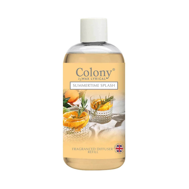 Wax Lyrical Colony 200ml Reed Diffuser Refill - Summertime Splash