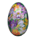 Elite Tins Cloisonné Medium Egg Shaped Tin - Assorted