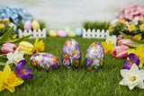 Elite Tins Cloisonné Medium Egg Shaped Tin - Assorted