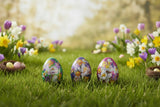 Elite Tins Cloisonné Mini Hanging Egg Shaped Tin - Assorted