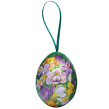 Elite Tins Cloisonné Mini Hanging Egg Shaped Tin - Assorted