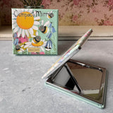 Alex Clark Compact Mirror - Sunny Bees