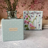 Alex Clark Compact Mirror - Garden Flowers