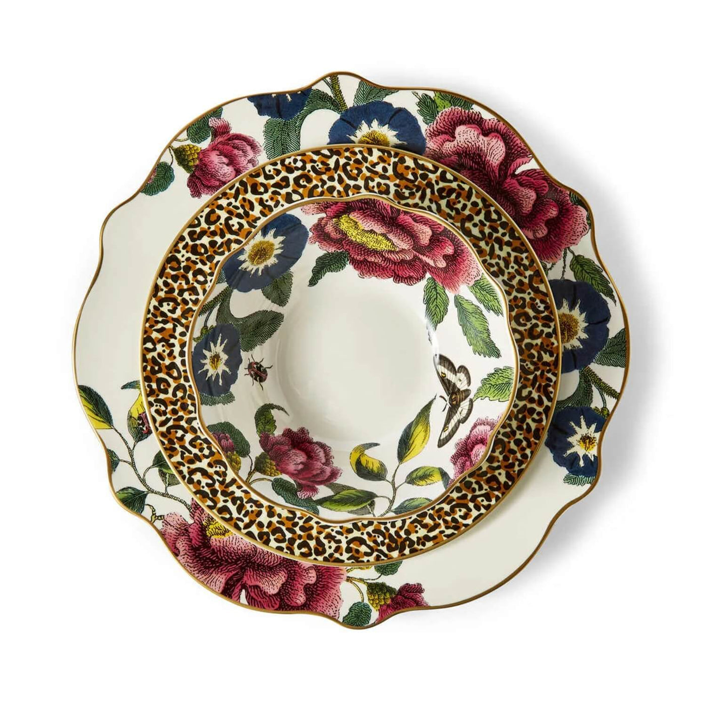 #未使用Spodc #ENGLAND #BONECHINA#Y2962 Buy Spode | Creatures of Curiosity Fine China 12-Piece Dinner Set