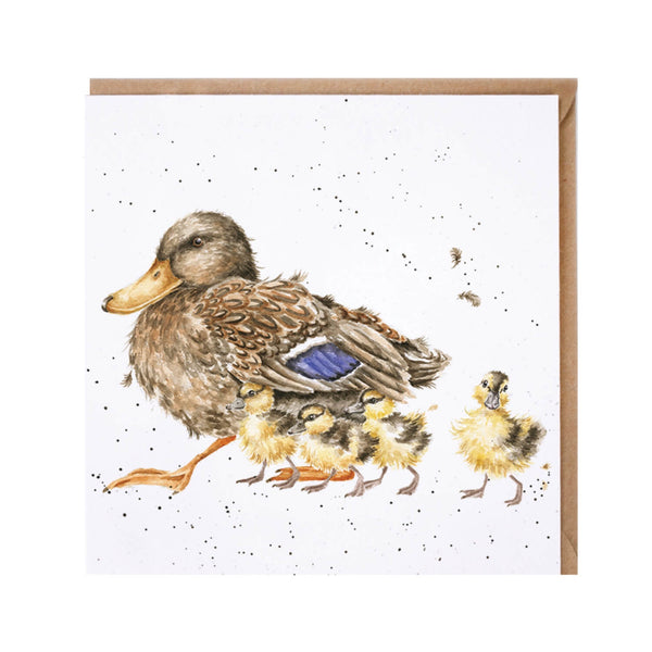 Wrendale Designs by Hannah Dale 'Room For A Small One' Card - Duck
