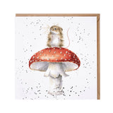 Wrendale Designs By Hannah Dale Card - He's A Fun-Gi - Mouse