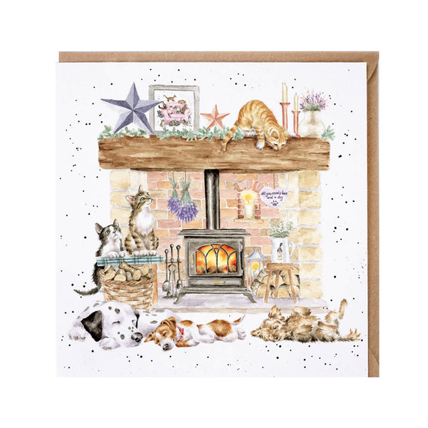 Wrendale Designs by Hannah Dale Card - There's No Place Like Home