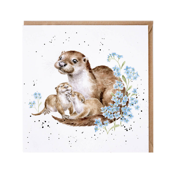 Wrendale Designs by Hannah Dale Card - Otterly Adorable