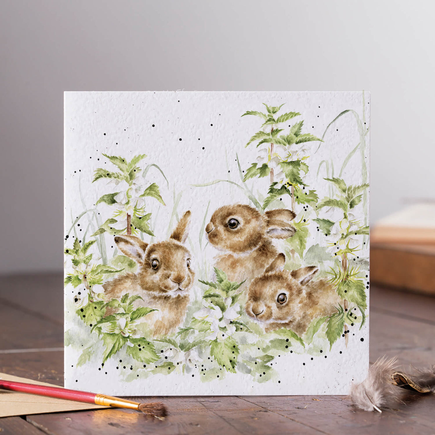Buy Wrendale Designs | by Hannah Dale Card - Spring Hares
