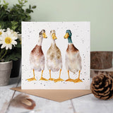 Wrendale Designs by Hannah Dale Card - Tall Order - Duck