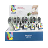 Colourworks Silicone Grip Multi-Purpose Kitchen Scissors - Assorted Pastels