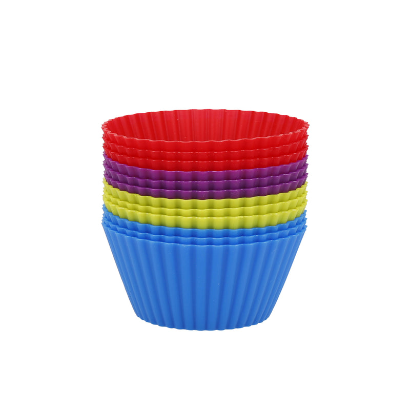 Colourworks Silicone Cupcake Cases - Pack Of 12