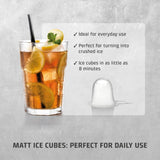 Caso Design Clear Ice Advanced Ice Cube Maker - Matte Black
