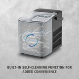 Caso Design IceChef Compact Ice Cube Maker - Black