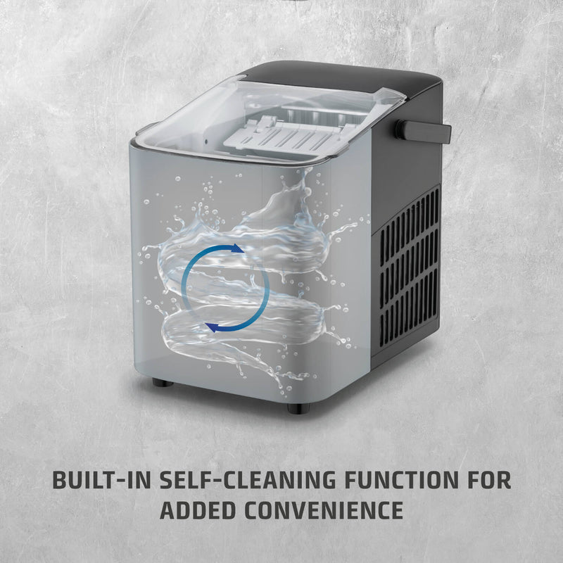 Caso Design IceChef Compact Ice Cube Maker - Black