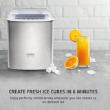 Caso Design IceChef Pro Ice Cube Maker - Silver