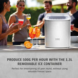 Caso Design IceChef Pro Ice Cube Maker - Silver