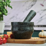 Cole & Mason Worcester Black Granite Pestle & Mortar - 18cm