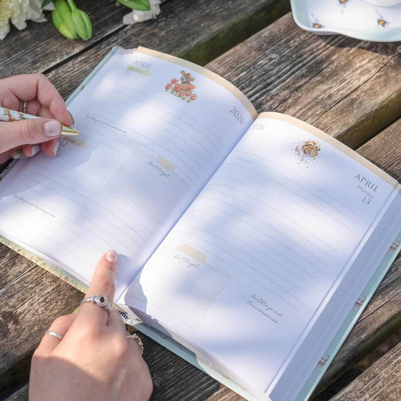 Wrendale Designs by Hannah Dale 2026 Desk Diary