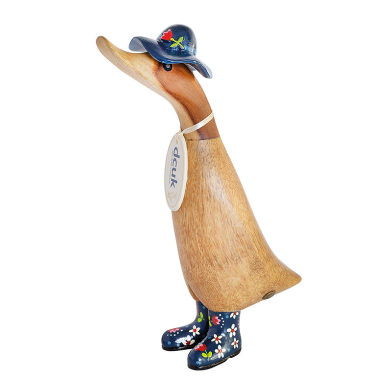 Buy DCUK Ducklings Floral Hats Welly Boots Assorted Potters Cookshop