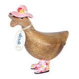 DCUK Duckys Floral Hat & Welly Boots - Assorted