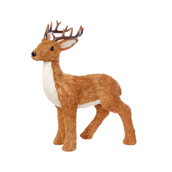 Premier Rattan 55cm Decorative Ornament - Deer