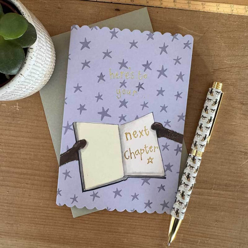 Alex Clark Doodles Card - Next Chapter