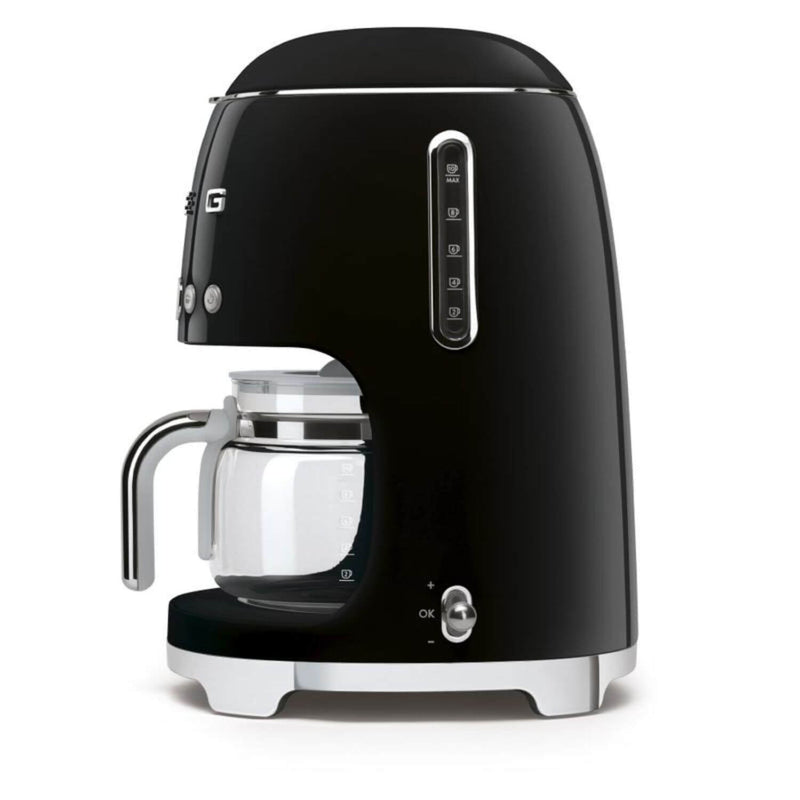 Smeg 50's Style Retro DCF02 Drip Filter Coffee Machine - Black