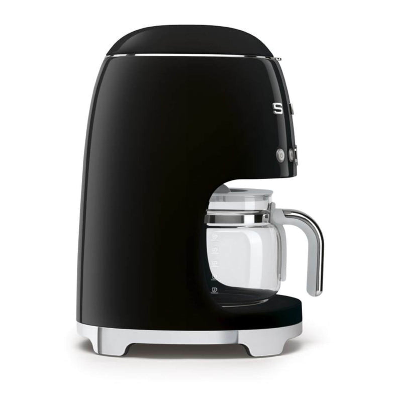 Smeg 50's Style Retro DCF02 Drip Filter Coffee Machine - Black