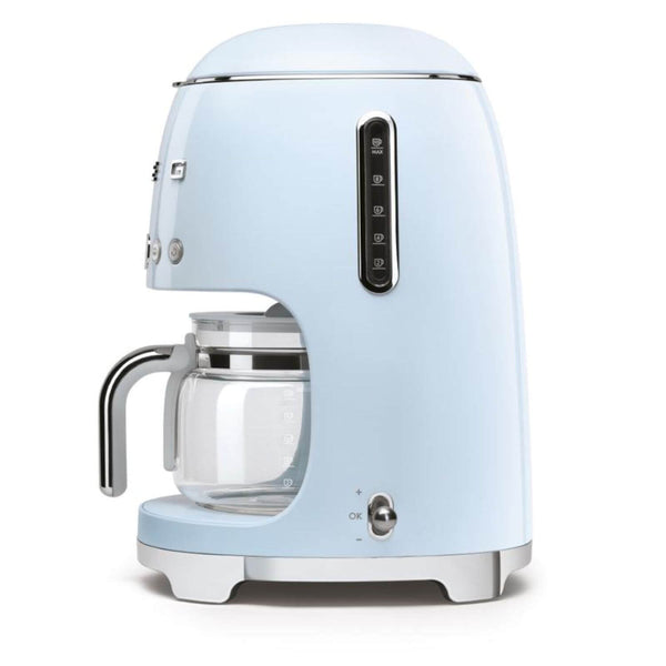 Smeg 50's Style Retro DCF02 Drip Filter Coffee Machine - Pastel Blue