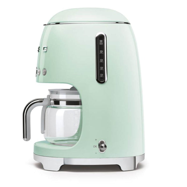 Smeg 50's Style Retro DCF02 Drip Filter Coffee Machine - Pastel Green