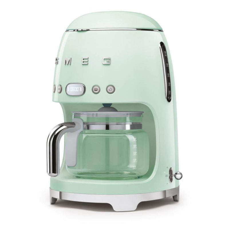 Smeg 50's Style Retro DCF02 Drip Filter Coffee Machine - Pastel Green